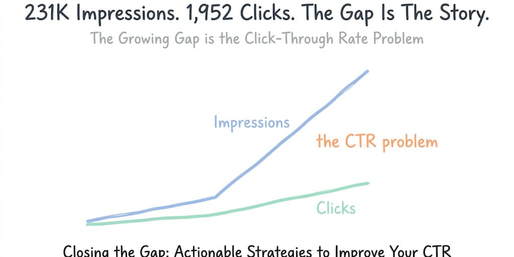 How We Got 231K Weekly Google Impressions With 2 People and $0 Ad Spend
