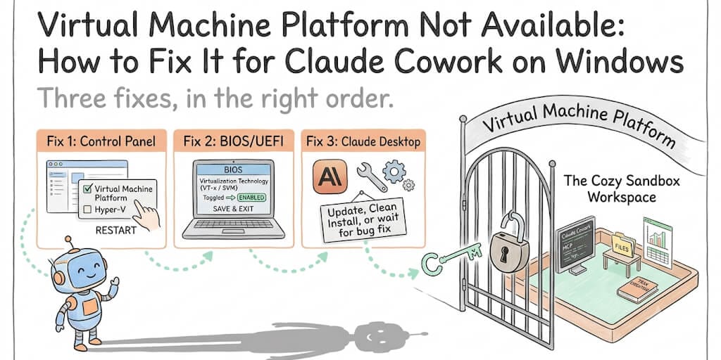 "Virtual Machine Platform Not Available": How to Fix It for Claude Cowork on Windows