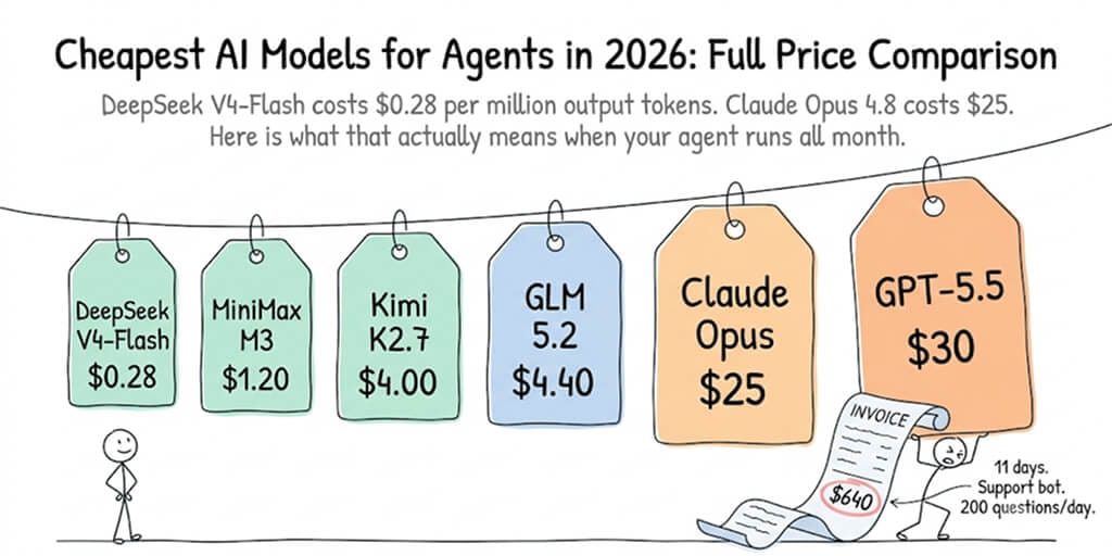 Cheapest AI Models for Agents in 2026: Full Price Comparison