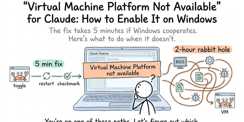 "Virtual Machine Platform Not Available" for Claude: How to Enable It on Windows