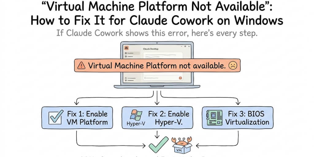 "Virtual Machine Platform Not Available": How to Enable It for Claude Cowork on Windows