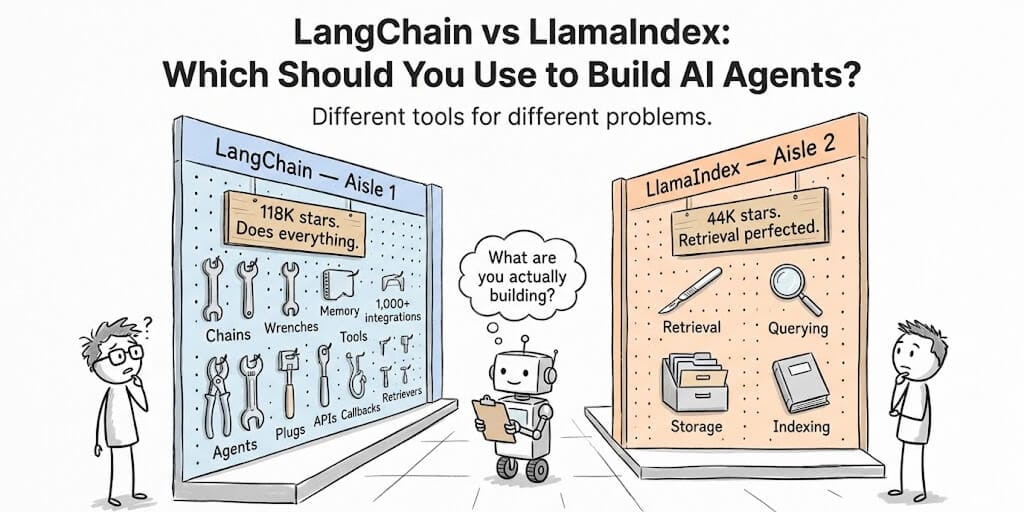 LangChain vs LlamaIndex: Which Should You Use to Build AI Agents?