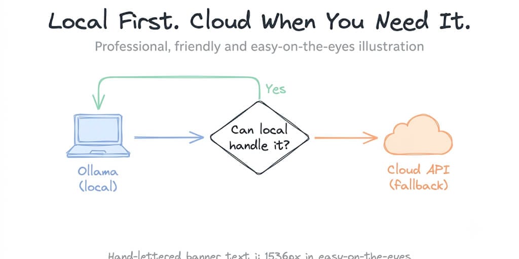 How to Use Ollama With a Cloud Fallback for AI Agents