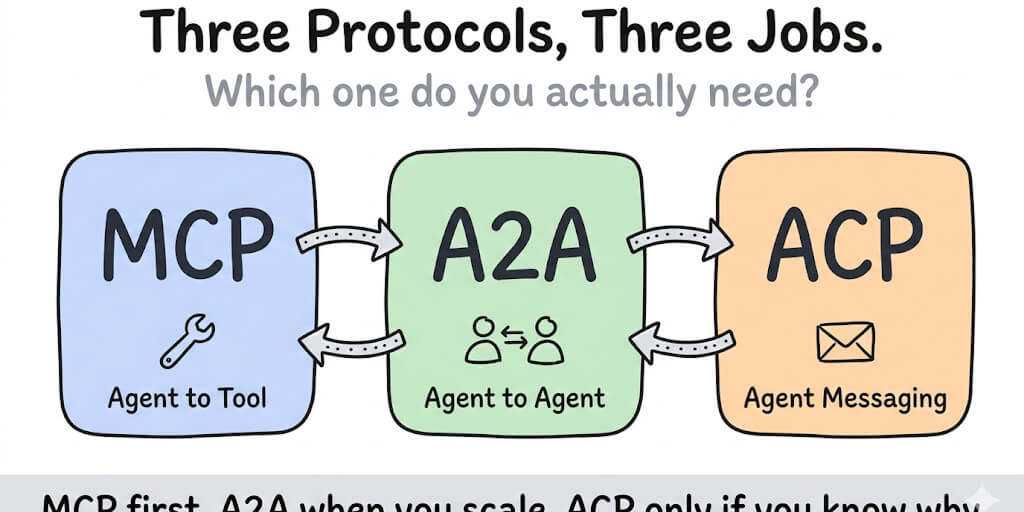 A2A vs MCP vs ACP: Which AI Agent Protocol Do You Actually Need?