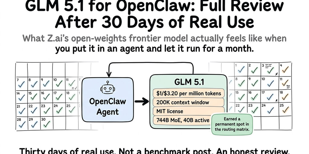 GLM 5.1 for OpenClaw: Full Review After 30 Days of Real Use