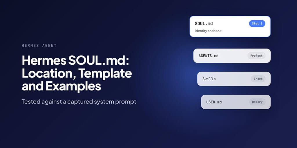 Hermes SOUL.md: Where It Lives, a Template, and Examples