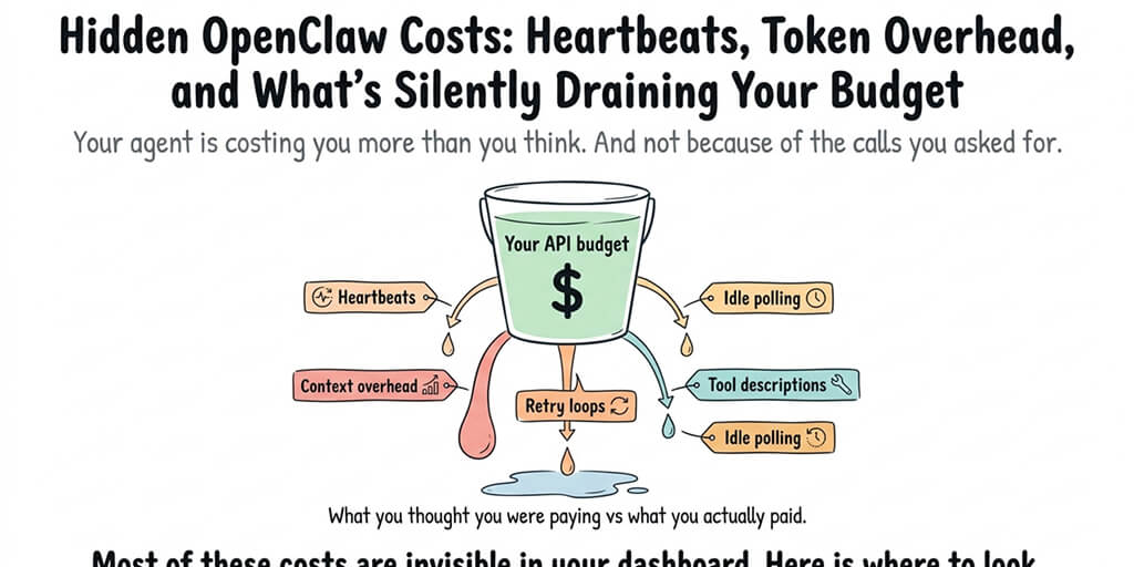 Hidden OpenClaw Costs: Heartbeats, Token Overhead, and What's Silently Draining Your Budget