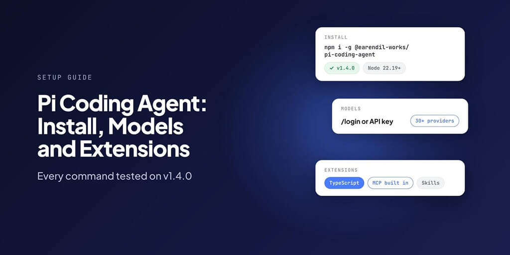 Pi Coding Agent: Install, Models and Extensions (2026)