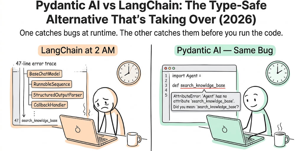 Pydantic AI vs LangChain: The Type-Safe Alternative That's Taking Over (2026)